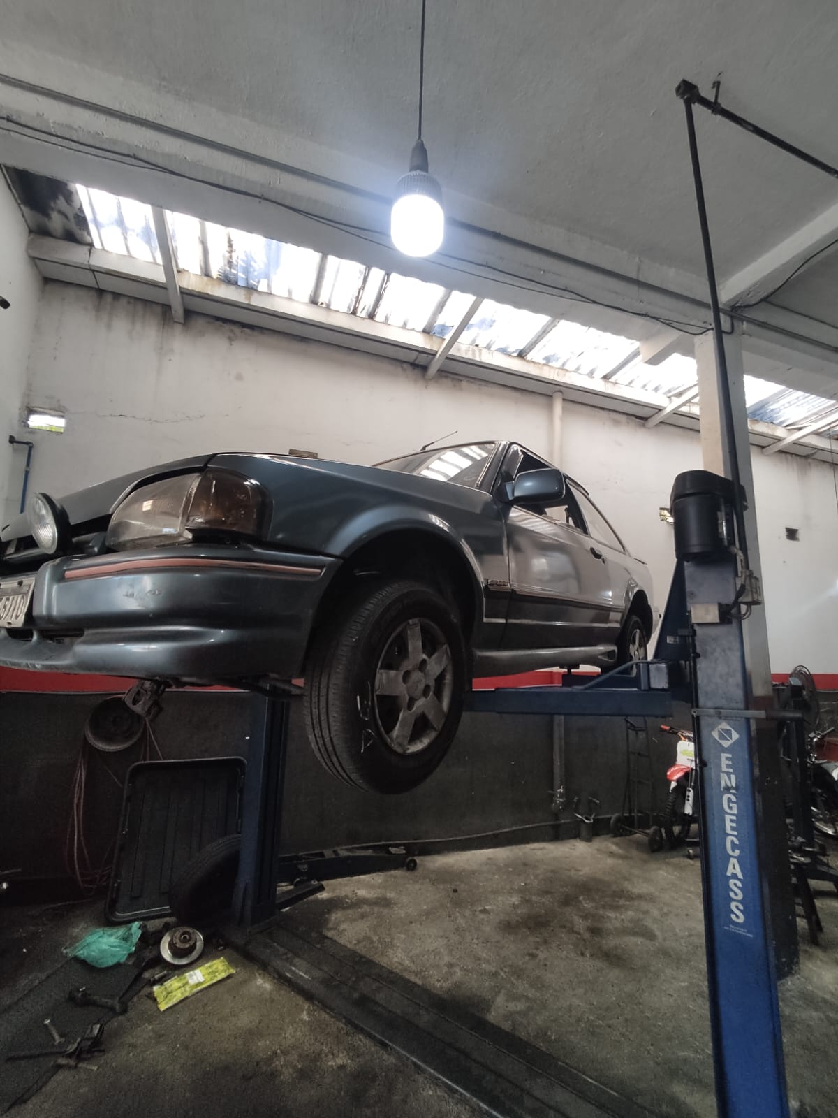 Restauração de Bloco de Motor V8
